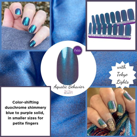 Color Street Makeup Color Street Aquatic Behavior Petite Poshmark